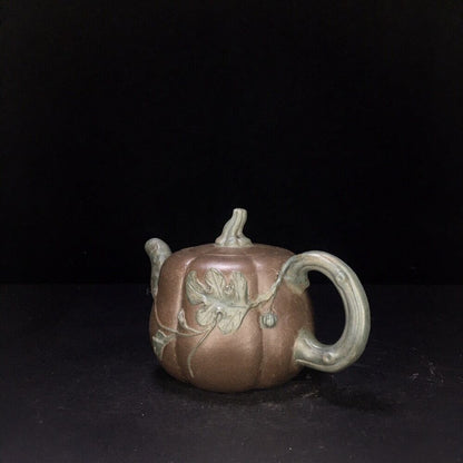vintage chinese yixing purple clay teapot zisha ceremony teaware collection rare