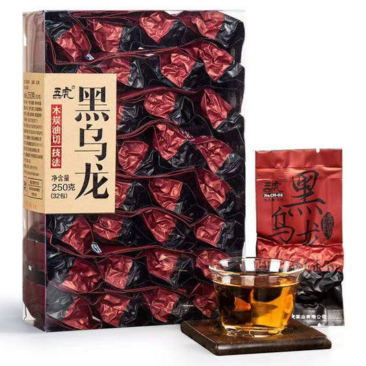 250g Super Grade Black Oolong Tea Organic Oil Cut Oolong Tea Chinese Black Tea