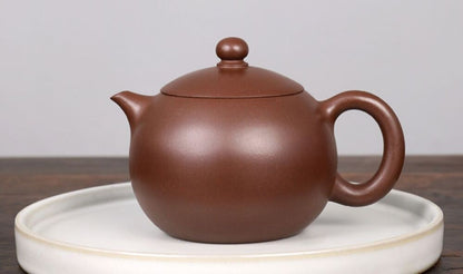 180cc China Yixing Handmade Purple Clay Teapot Purple Clay Xishi Gongfu Teapot-