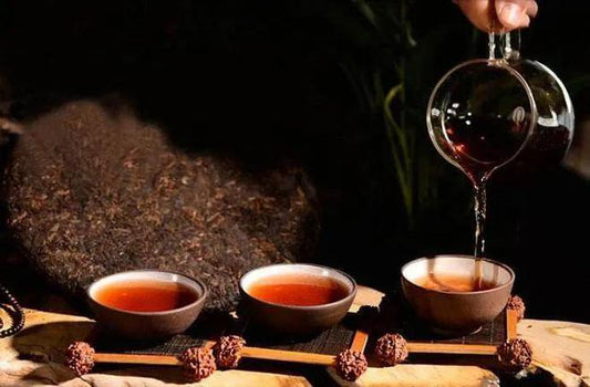 357g 0432 Ba Jiao Ting Li Ming Puer Pu Er Tea Cake Ancient Tree Cha Pu Erh Tea
