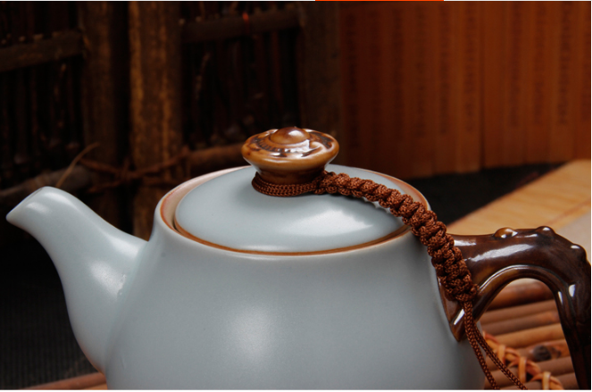 Ruyao, Dehua, China. Ruyi exquisite and simple teapot