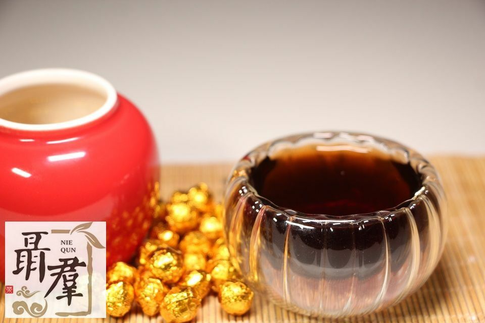 China yunnan black puer tea Puer resin Tea paste 50pcs