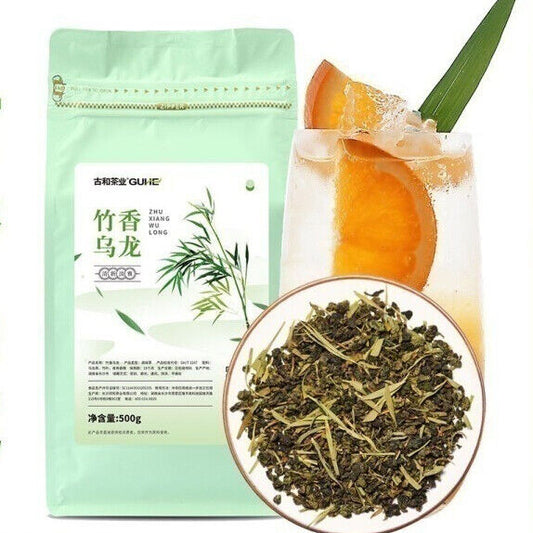 Bamboo Oolong Tea 500g Milk Tea Fruit Tea Raw Material Bamboo Leaf Oolong