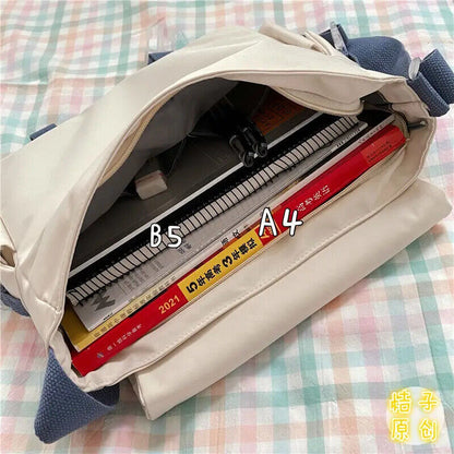 Bag Handbags School Single Shoulder Girl Student Postman Women's