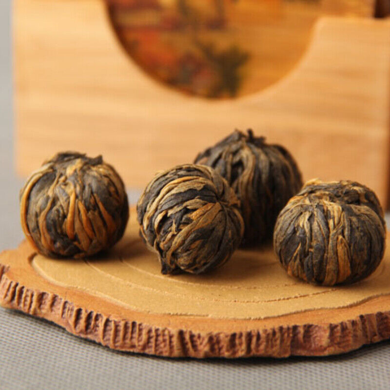 Dragon Pearl Dian Hong Black Tea Dian Hong Black Tea Gold Pearl China Yunnan