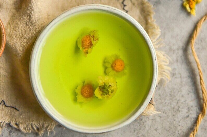 Organic Dried Chrysanthemum Buds Tea Makes A Healthy Tea Relieve Stress