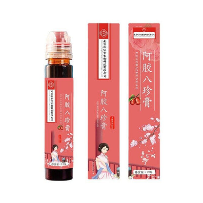 同仁堂阿胶八珍膏桂圆茯苓玫瑰枸杞130g TongRenTang Bazhen Paste Longan Poria Rose