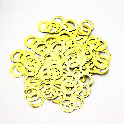 Dual Circle Confetti 15g Double Rings Sequin DIY Wedding Party Event Favor Decor