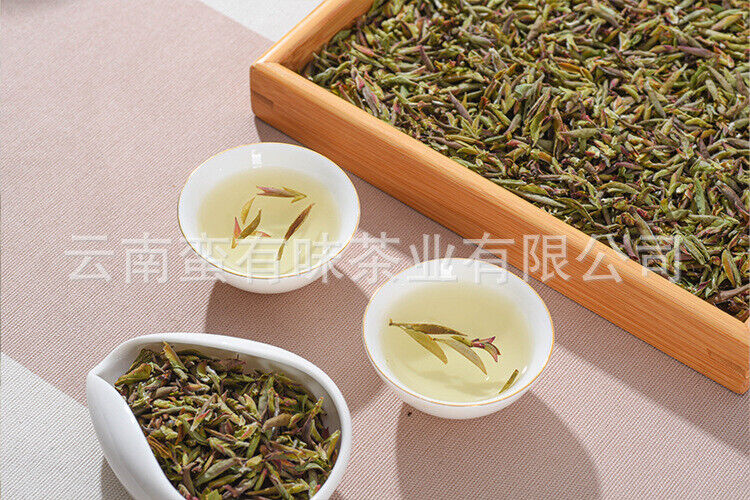 500g Yunnan Early Spring Bud Tea Purple Buds Pu-erh Raw Tea Young Buds