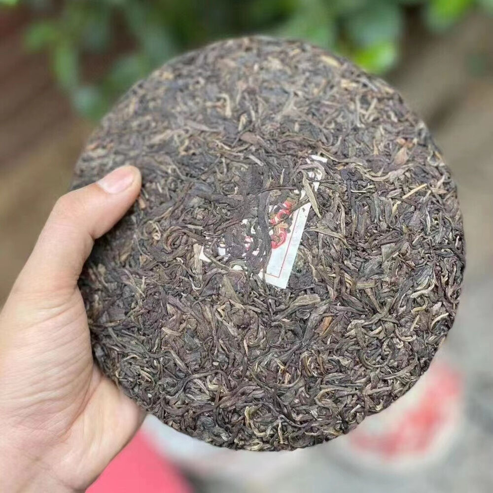357g Yunnan Old Raw Pu'er Tea 2006 Tongshunxiang Pu-erh Raw Tea Cake Aged Puerh