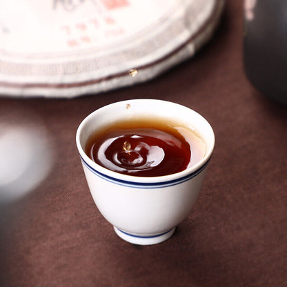 Old Comrade 7978 Shu Pu-erh Tea Batch 701 Aged Ripe Puer Tea Cake 357g