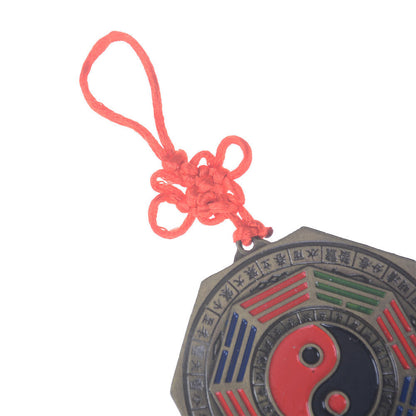 Chinese Feng Shui Bagua Mirror Good Luck Fortune Prayer Hanging Charm Gift S-ca
