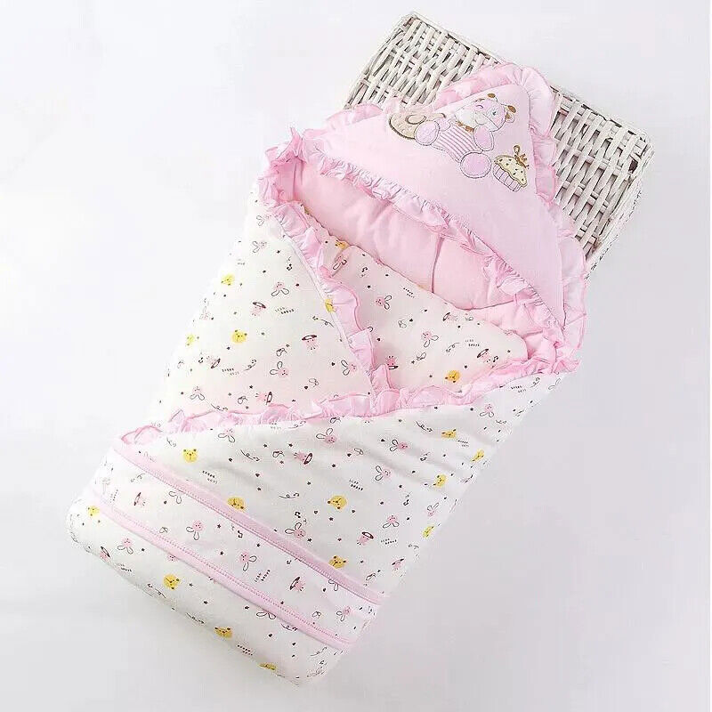 Sleeping Bag Baby Blanket Baby Blankets Cartoon Newborn Bed Quilt