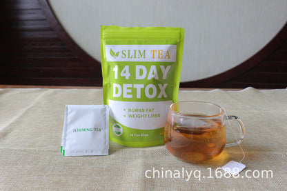 14 Days Detox Natural Slimming Tea Weight Loss Herbal Tea 3g*14 Bags