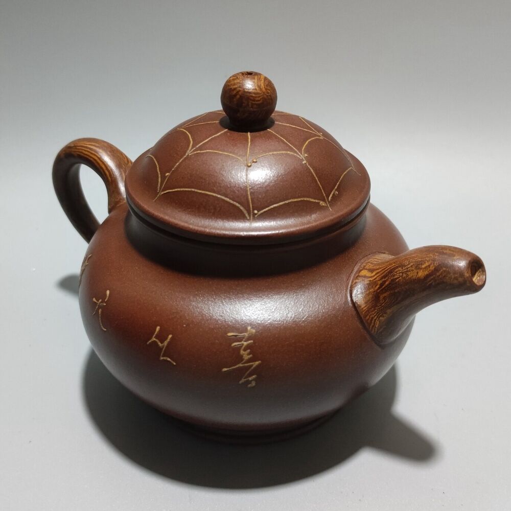 Vintage Chinese Yixing Purple Clay Teapot Zisha Ceremony Teaware Collection Rare