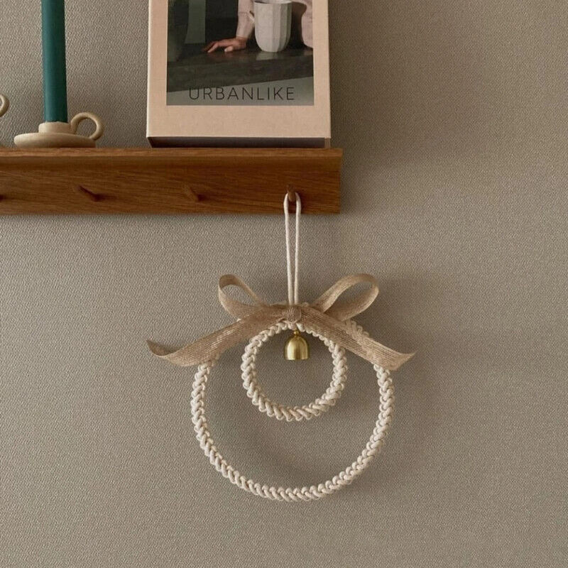 Wind Chimes Wooden INS Nordic Style Baby Rattles Kids Room Nursery Hanging Decor