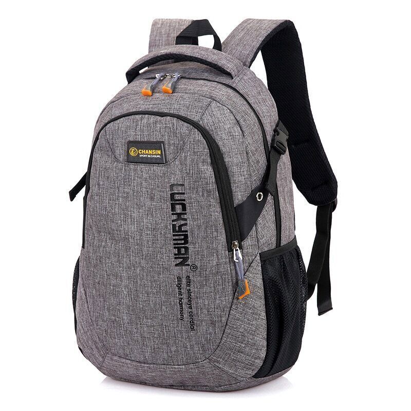 Oxford Laptop Backpack Student College School Bags Man Teenages Computer Men