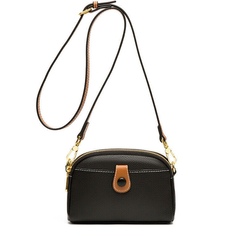 Real Cow Leather Women's mini Crossbody Bag Sling/Shoulder Small Bag Phone Case