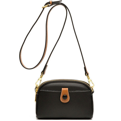 Real Cow Leather Women's mini Crossbody Bag Sling/Shoulder Small Bag Phone Case