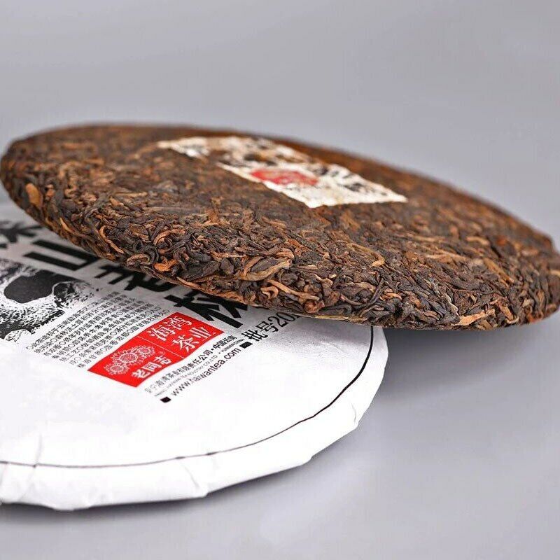 500g Puerh Black Tea Deep Mountain LaoTongZhi Top Haiwan Old Tree Ripe Puer Tea