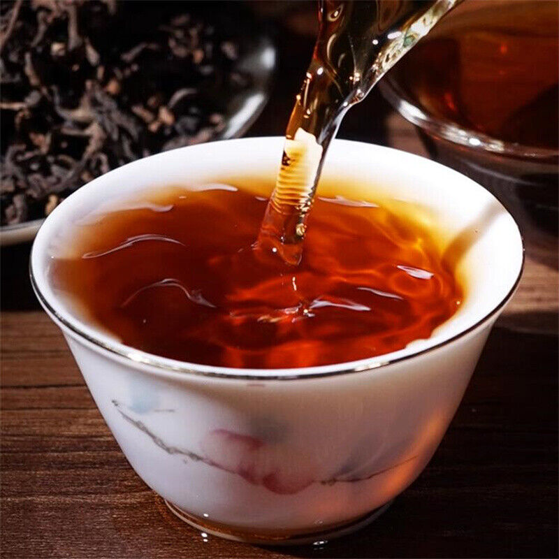 357g Yunnan Tea Puerh Tea Cake Icelandic Ancient Tree Puerh Tea Pu'er Ripe Tea
