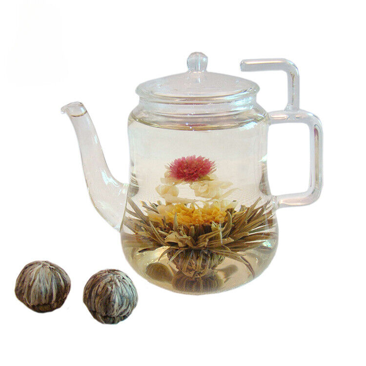 Jasmine Flowering Silver Needle Blooming Tea Flowering Tea Balls 20pcs