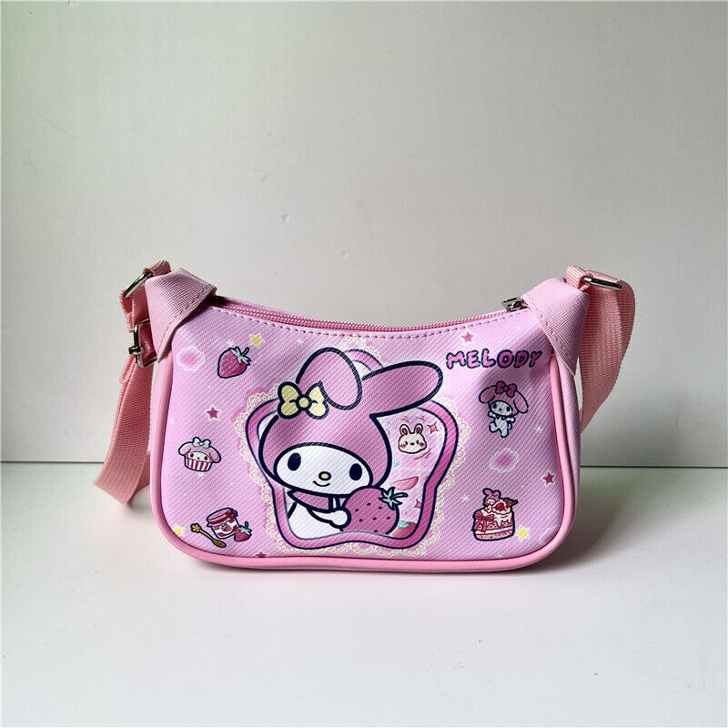 Kuromi My Melody Pompompurin Cinnamoroll PU Crossbody Shoulder Bag Shoulder Bag