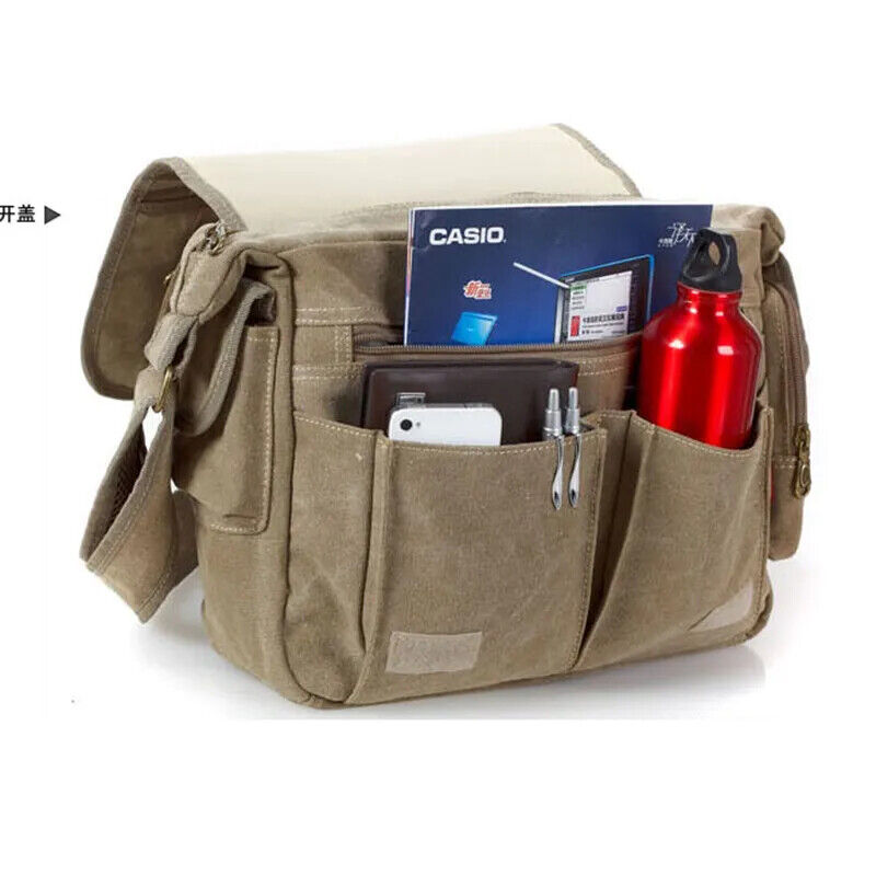 Men's Canvas Bag Men Crossbody Bag Men Messenger Bag Man Travel Shoulder Bags