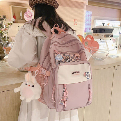 Women Backpack College Schoolbag Teenage Girls Travel Backpack Bookbag