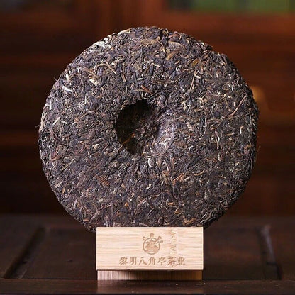 Li Ming Octagonal Pavilion Peacock Township Puerh Tea Cake 2007 357g Raw Puer