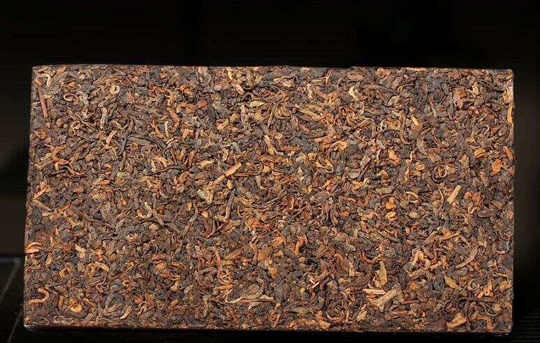 Pu'er Ruibo Tea 1KG 8-year-old Pu'er Tea Brick Boiled Pu'er Cooked Pu'er-