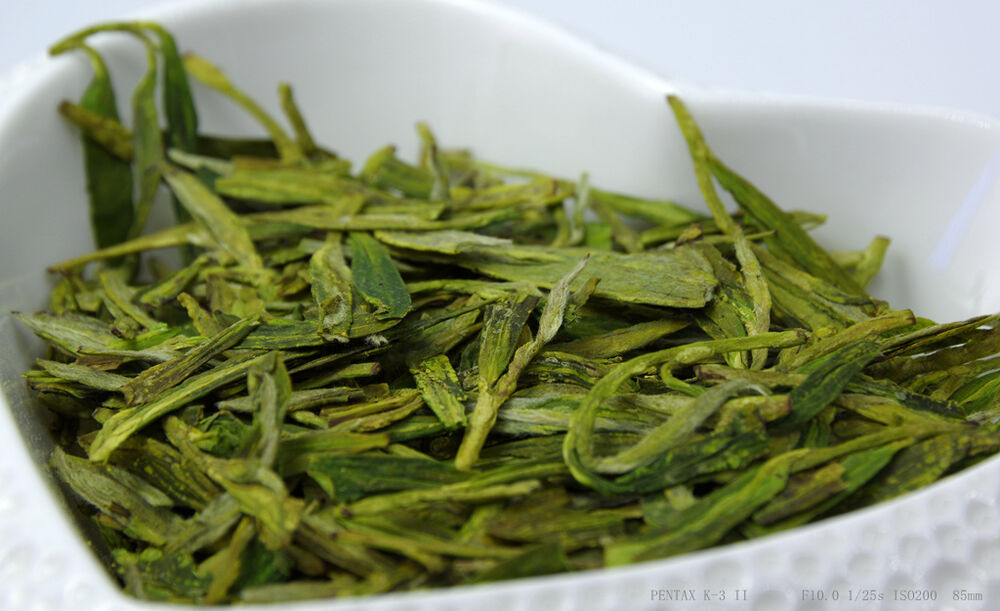 250g, Bulk Long Jing Dragon Leaves,China Green Tea,Longjing grüner Tee, 9 oz