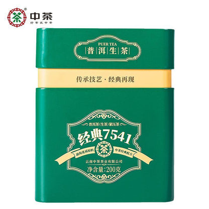 COFCO Zhongcha Tea Puerh Raw Tea Classic 7541 Loose Tea 200g