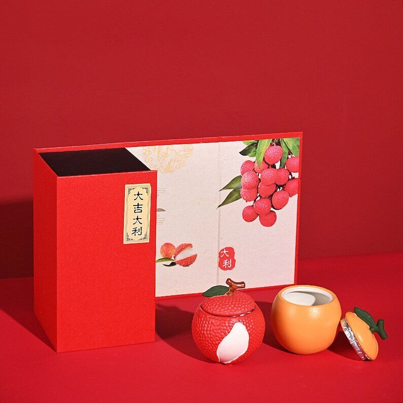 Ceramic Creative Tea Canister|Wedding Candy Storage Box