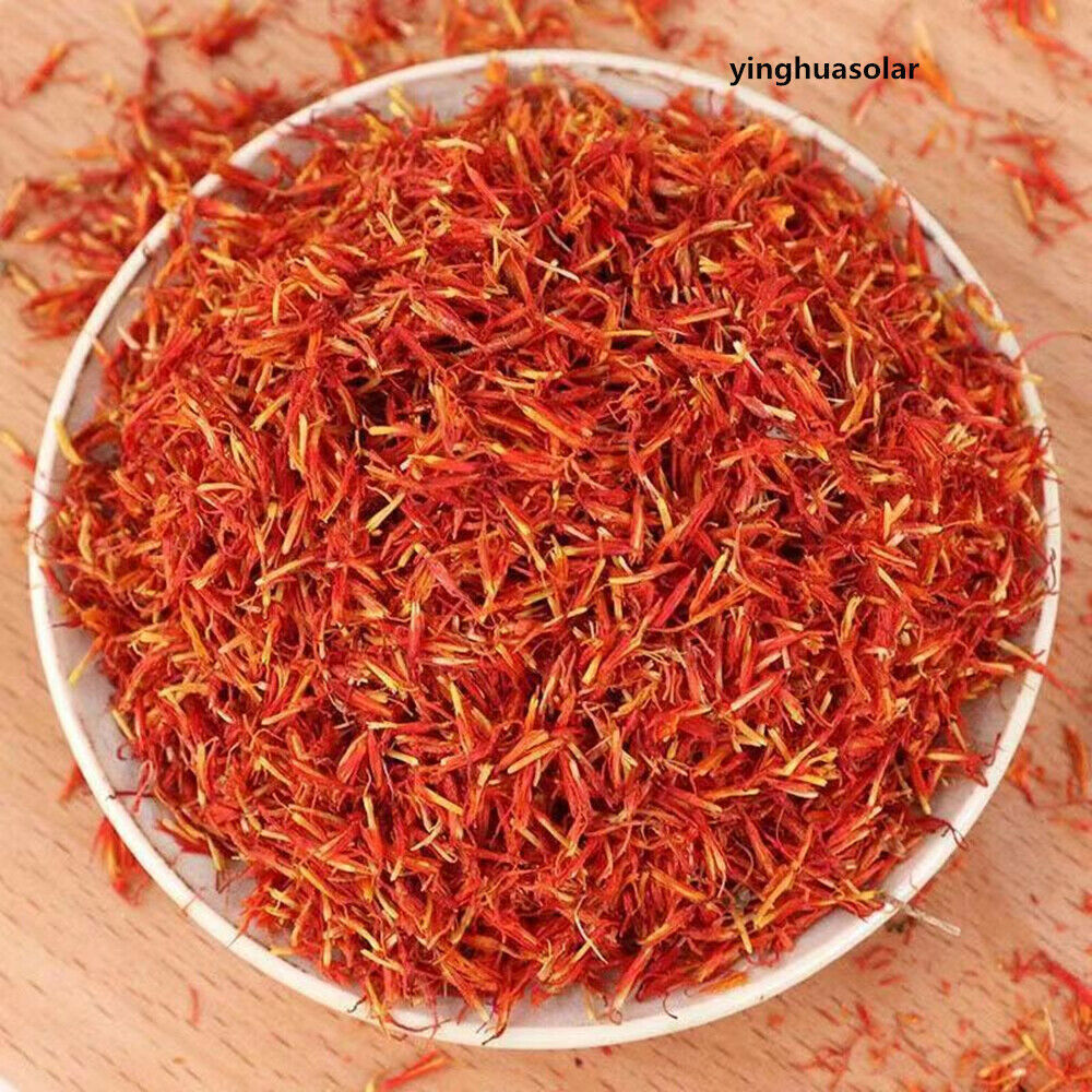 红花泡水泡茶 500g Organic All Natural Choiceness Dried Petals Safflower Flower Saffron