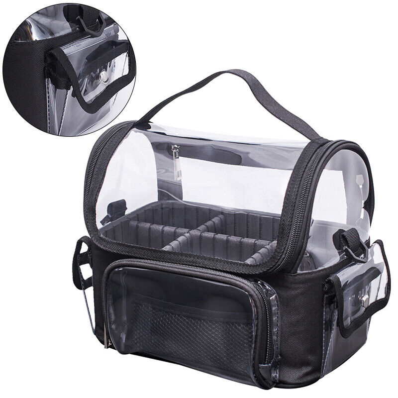 Waterproof Transparent PVC Wash Bag Portable Large Makeup Bag Travel Storage Bag