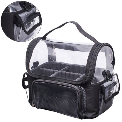 Waterproof Transparent PVC Wash Bag Portable Large Makeup Bag Travel Storage Bag