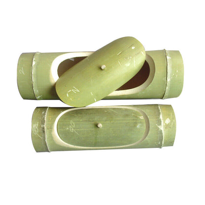 Handmade natural bamboo steaming rice bucket