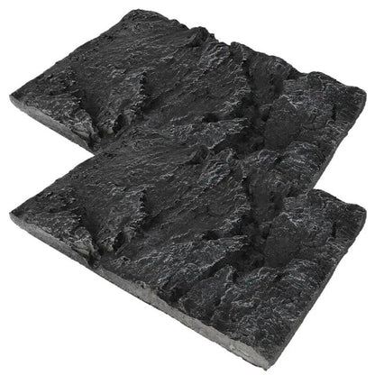 Terrarium Decorations Cling Reptile Box Backdrop Fish Tank Reptisoil Boards 2Pcs