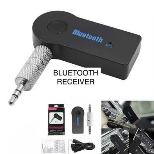 Bluetooth Adaptador Inalambrico Receptor de Audio Estéreo de 3,5 mm AUX Casa Car