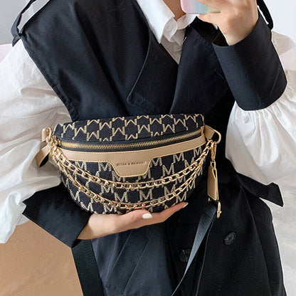 Chain Small Packs Women's waist bag Packs Female Purses Ladies Chest Bags