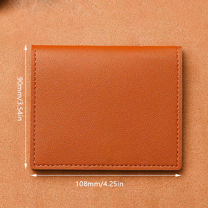 1Pc Card Bag Compact Bank ID Card Case Driver's License Wallet Card Holder