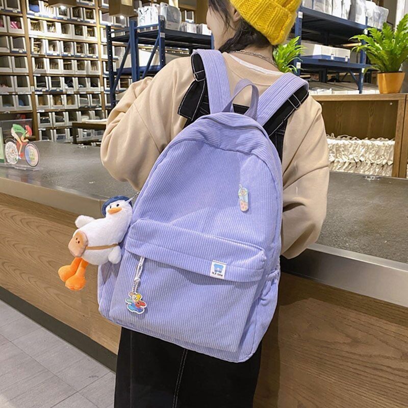 Backpack Student Schoolbags Fashion Simple Teenage Girls Travel Backpack