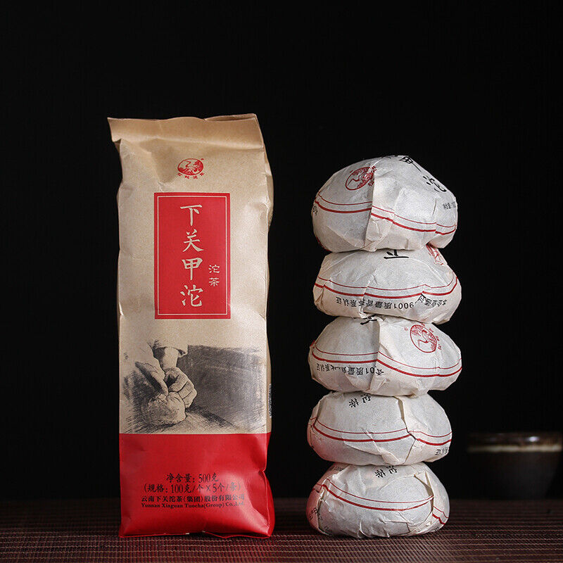 Jia Ji Tuo Cha * 2017 Yunnan Xiaguan Raw Pu'er Tea JIA Tuo Cha Puer Tea 500g