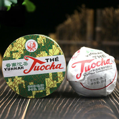 100g 2024 Xiaguan Pu Erh Tuo Cha Xiao Fa Tuo Yunnan Tuocha Ripe Pure Tea
