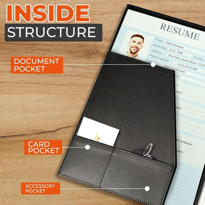 Leather Art Portfolio Organizer Presentation Folders Portfolio Binder Drawings