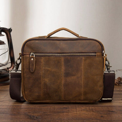 Quality Leather Male One Shoulder Messenger Bag Fashion Cross-body Bag