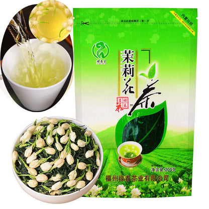 Fuzhou Jasmine Tea New Tea Special Grade Flower Tea Strong Fragrant Tea 200g