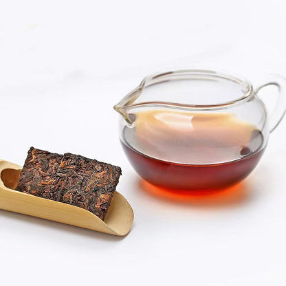 250g Mini Yunnan Menghai Puerh Ripe Tea Chinese Pu-erh Tea Brick Pu'er Black Tea