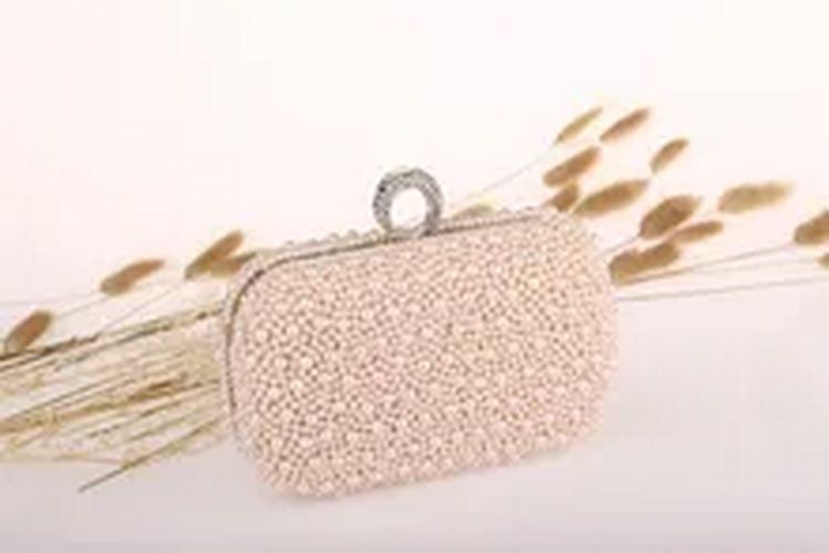 Real None Women Handbags Bolsa All Pure Pearl Lady's Wedding Evening Handbags